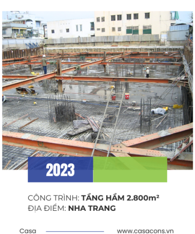 TẦNG HẦM NHA TRANG 2.800 m²