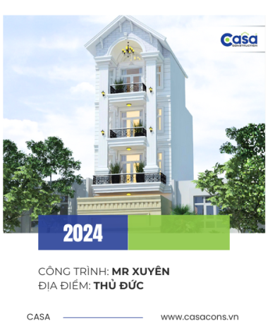 CÔNG TRÌNH NHÀ Ở: MR XUYÊN