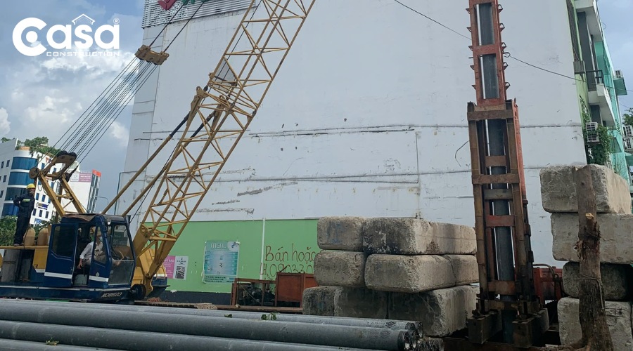 Lợi ích khi chọn dịch vụ ép cọc bê tông Casa