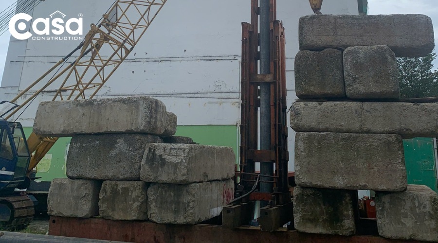 Lý do nên chọn Xây Dựng Casa thi công ép cọc bê tông