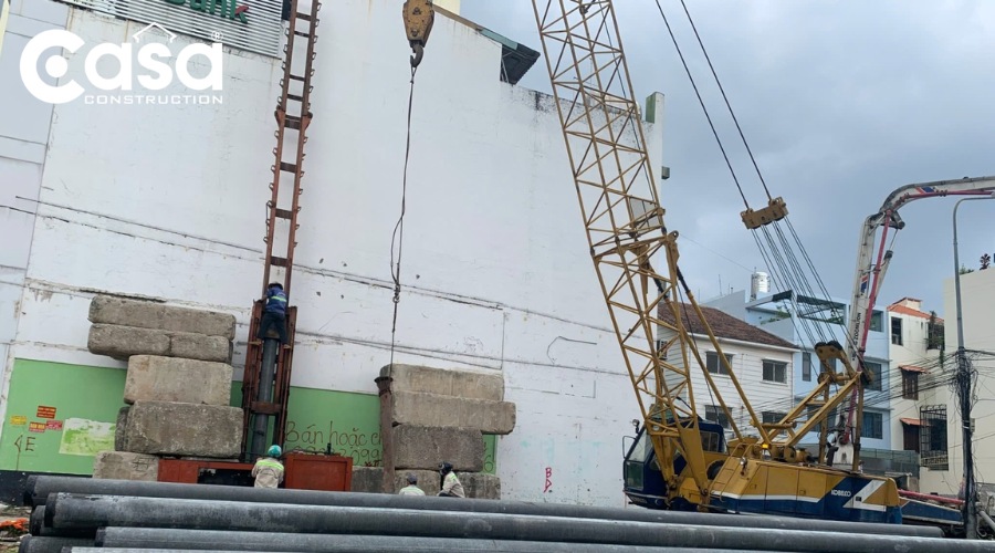 Yếu tố ảnh hưởng giá ép cọc bê tông tại TPHCM