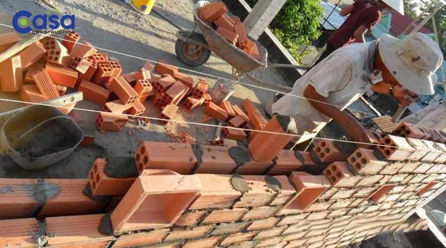 Tường hai lớp cách nhiệt chống nóng nhà hướng tây