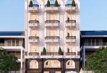 CÔNG TRÌNH PHỐI CẢNH NHÀ CAO TẦNG CÔNG TY CASA