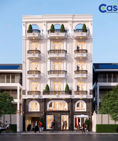 CÔNG TRÌNH PHỐI CẢNH NHÀ CAO TẦNG CÔNG TY CASA