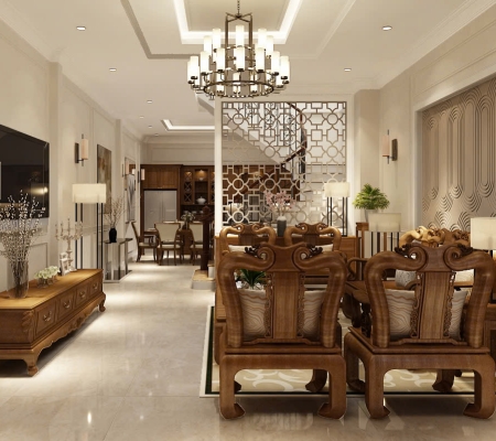 CÔNG TRÌNH NỘI THẤT PHỐI CẢNH CÔNG TY  CASA