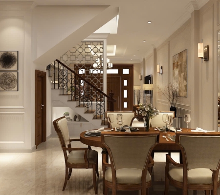 CÔNG TRÌNH NỘI THẤT PHỐI CẢNH CÔNG TY  CASA
