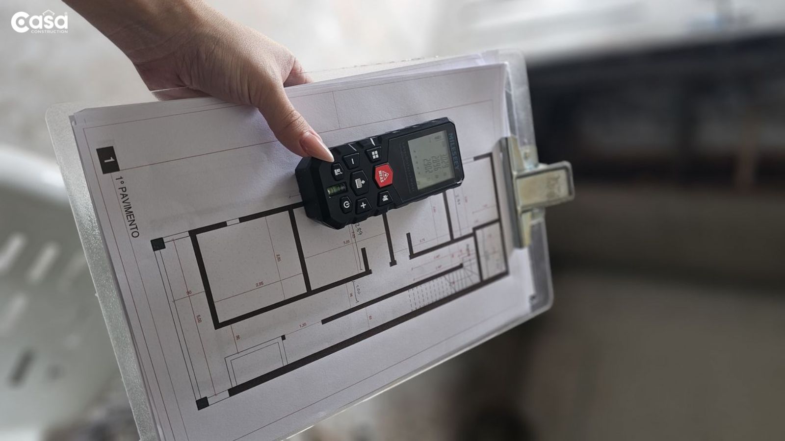 Xác định diện tích xây dựng trước khi tính chi phí